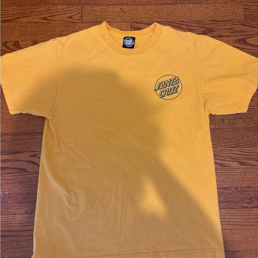 Santa Cruz Skateboards Mustard Short Sleeve Tee